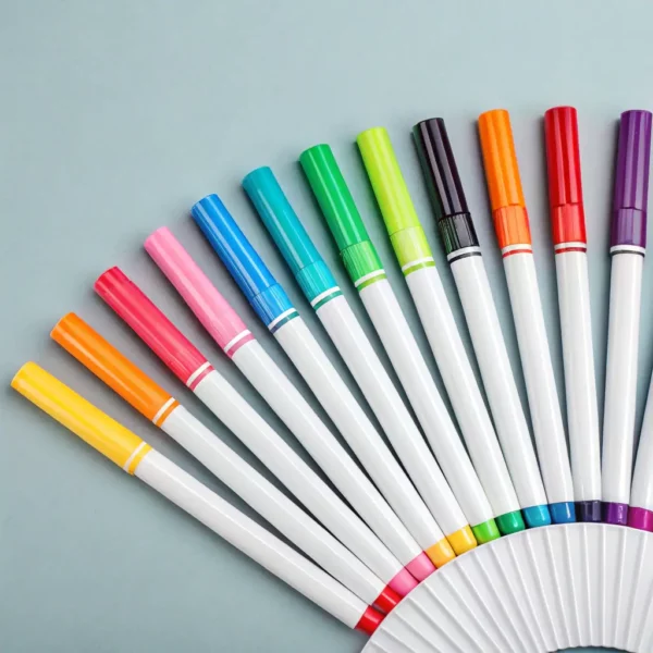 Set of Colored Markers